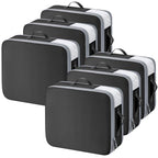 Clothes Storage Bag 6 Pack (Black / 19L x 6 Pack)