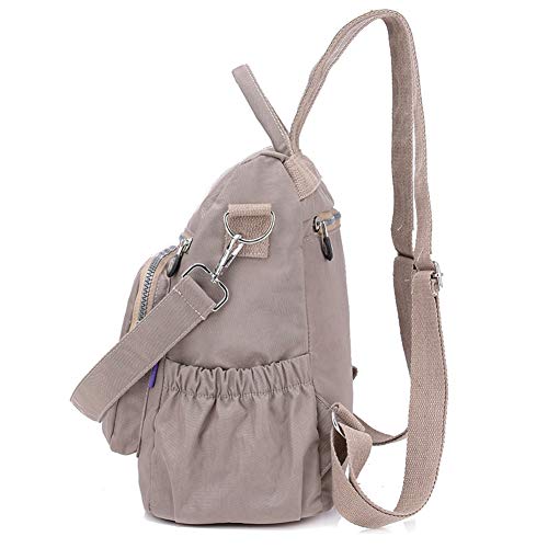 Women Shoulder Backpack Multi (Apricot)