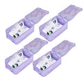 Travel Shoe Bags (Purple / 4 Packs)