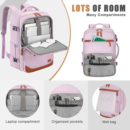 40L Travel Backpack (Purple / Large)