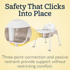 Secure Sitter 7" Feeding Chairs Highchairs (Pack of 3 / 7 Inch)