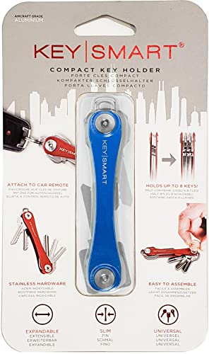KeySmart Original Key Holder (8 Keys / Blue)