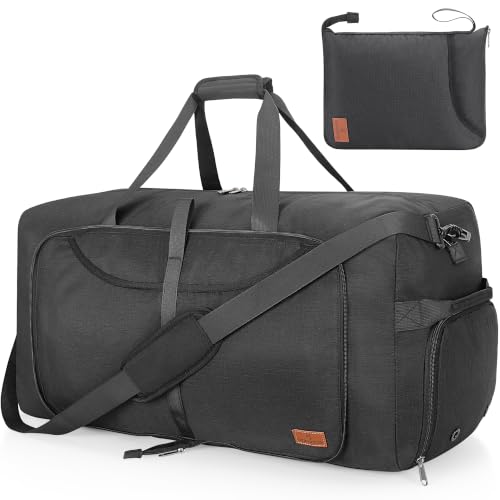80L Duffle Bag for Travel (80L / Black)