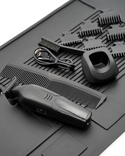 2-in-1 Vader Clipper & Trimmer Kit | Cordless Beard Trimmer & Mens Clippers Set for Barbers or Home | with DLC Coated Blades | Acid (Acid)