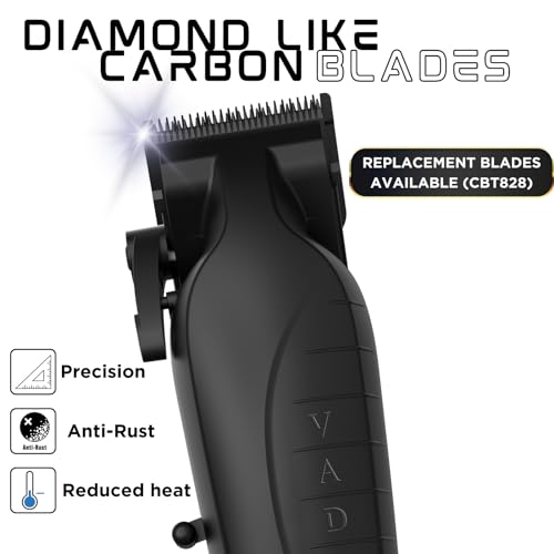 Vader Professional Brushless Hair Clipper STC5098 Black (Black)