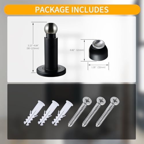Door Stoppers (Black-1PCS)