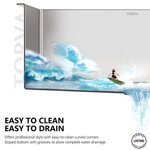 17 x 19 Undermount Kitchen Sink (17 x 19 x 9 Inch / Stainless Steel)