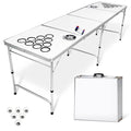 8 Foot Portable Beer Pong (8-Feet / Custom Dry Erase)
