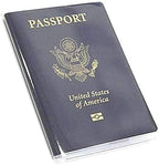 Clear Transparent Passport Cover Holder Case Organizer ID Card Travel Protector - Image 2