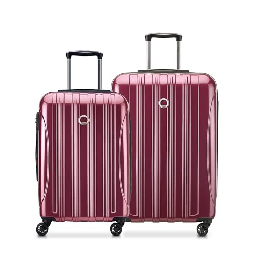 Helium Aero Hardside Expandable Luggage with Spinner Wheels (Peony Pink / 2-Piece Set (21/24))