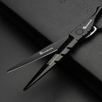 6 Inch 440C High Hardness Stainless Steel Hair Scissors Hair Salon Hair Stylist Cutting Thinning Tool Barber Special (6 Inch 3pc-a)
