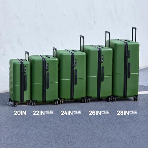 Carry On Suitcase (03-Seaweed Green (Hudson) / Carry-On 20-Inch)