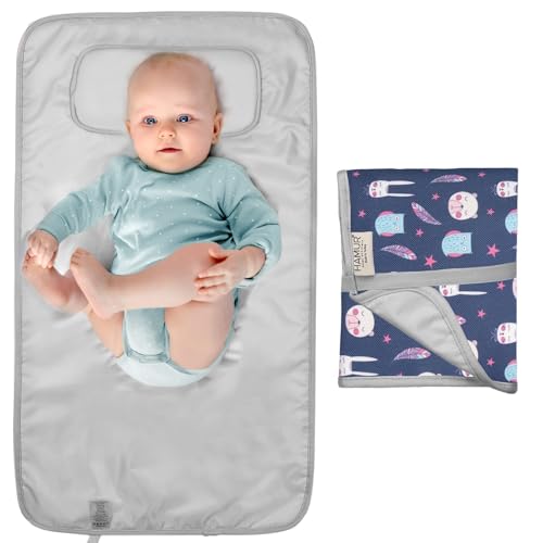 Portable Baby Changing Pad (Purple)
