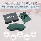 Silk Sleep Mask (Emerald)