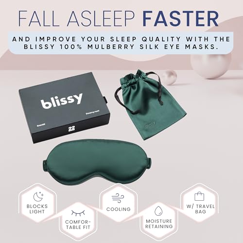 Silk Sleep Mask (Emerald)