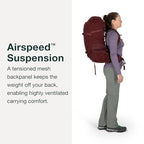 Fairview Trek 50L Women's Travel Backpack (50l / Night Jungle Blue)