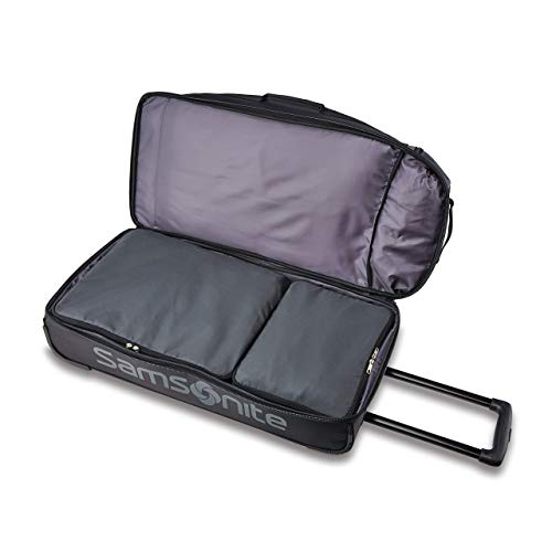 Andante 2 Wheeled Duffel Bag (28-Inch / Riverrock/Black)