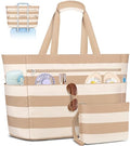 Extra Large Beach Bags for Women (Brown)