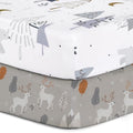 Pack n Play Sheets (Snowy Forest / 38X26 Inch)