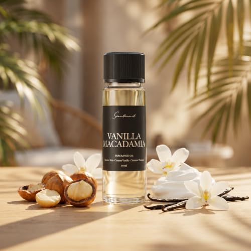 Vanilla Macadamia Diffuser Oil (0.68 Fl Oz (Pack of 1))