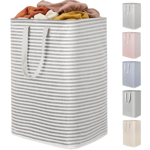 80L Large Laundry Baskets (Grey / 80L)