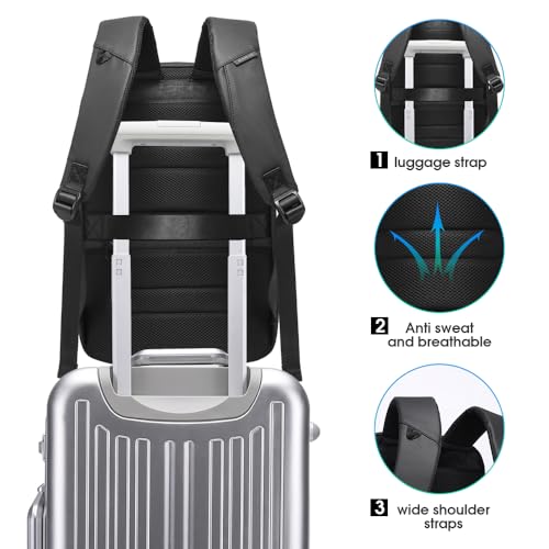 Business Laptop Backpack Fit for 15.6 INCH (Grey)