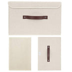 Collapsible Storage Boxes (set of 3 / Beige)