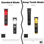 2Spee ST622 Cordless Beard & Hair Trimmer for Men (Gold)