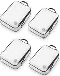Large Compression Packing Cubes 4 (White/Grey 4 Piece)