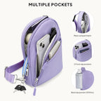 Anti Theft Crossbody Bags Small Crossbody Sling Bag for Women & Men (Lavender)