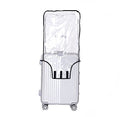 Luggage Protector Suitcase Cover PVC Waterproof Travel Suitcase Fits Most 20" to 30"（26" (26" (16.9"L x 11.8"W x 26.8"H))