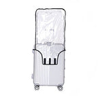 Luggage Protector Suitcase Cover PVC Waterproof Travel Suitcase Fits Most 20" to 30"（26" (26" (16.9"L x 11.8"W x 26.8"H))