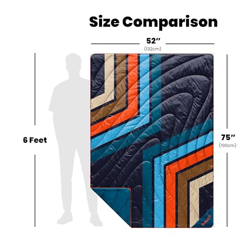 Original Puffy 1 (Midnight Retro Stripes)