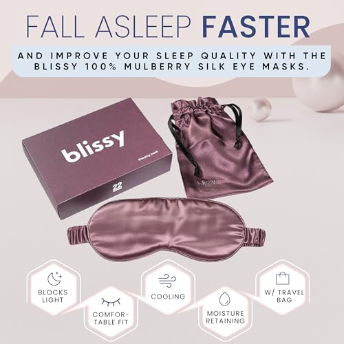 Silk Sleep Mask (Plum)