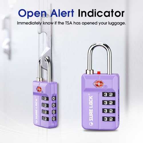 TSA Approved 4 (PURPLE 2PACK)