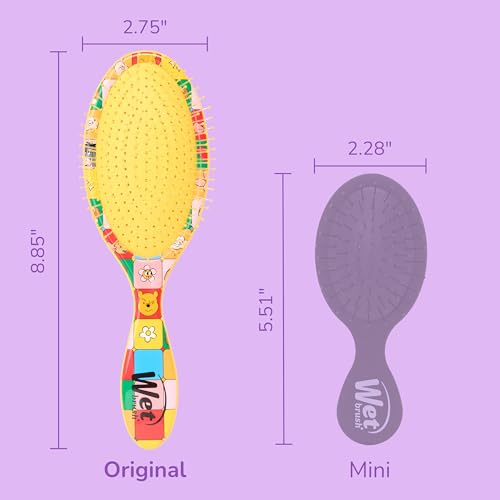 Disney Winnie The Pooh Original Detangler Hair Brush (Pooh & Friends / 1 Count (Pack of 1))