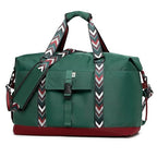 Duffel with Utility Pouch (Greenboho)
