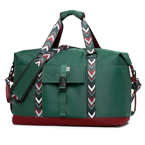 Duffel with Utility Pouch (Greenboho)