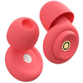 Ear Plugs for Sleeping Earplugs for Concerts Noise Cancelling Reusable Soft Silicone Noise Reduction Earbuds for Travel (Red)
