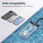 Floating Waterproof Phone Pouch (Transparent + Transparent / REGULAR SETS)