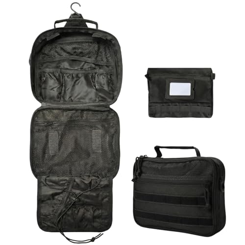 Tactical Toiletry Bag for Men (Black)