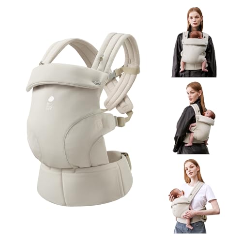 Baby Carrier Newborn to Toddler (Light Beige)