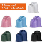 Extra Heavy Duty Laundry Bag with Handles (Silver / 28" x 36" | 1 Pack)