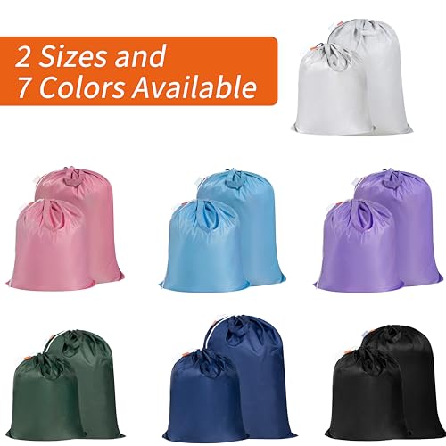 Extra Heavy Duty Laundry Bag with Handles (Silver / 28" x 36" | 1 Pack)
