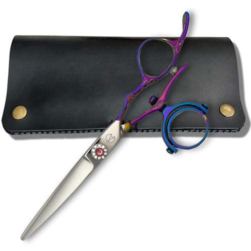 6 Inch Swivel Thumb Hair Cutting Scissors (Swivel Thumb 6")