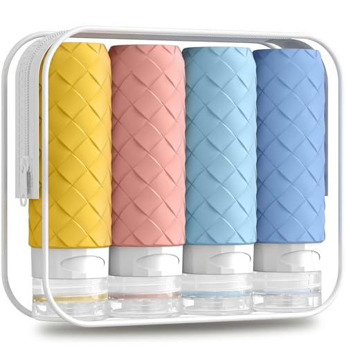 Travel Bottles for Toiletries (Bright)