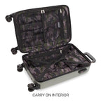 7272 Energie Expandable Hardside Luggage with Spinner Wheels and TSA Lock (2-Piece Set (19/27) / Gunmetal)