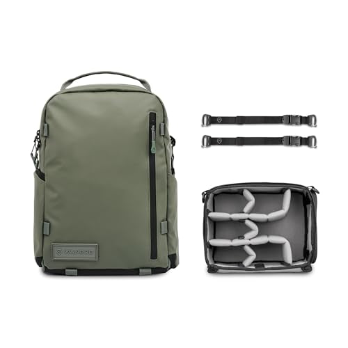 PRVKE Zip 31L Camera Backpack (31L (Photography Bundle) / Zip / Wasatch Green)