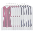 Coat Cover for Storage Garment Bags for Hanging Clothes 54 in 10Pack (54"-10pcs)