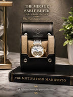 Watch Travel Case for Men Leather Watch Roll for Travel Organizer and Display 1 Watch Case Full